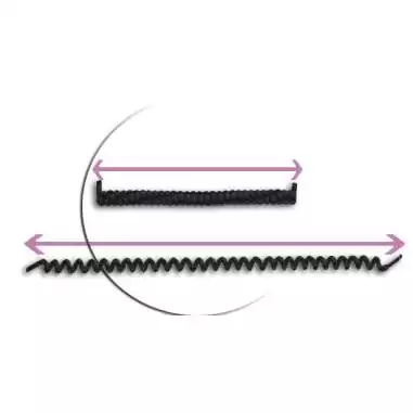 Lacets de chaussures ressorts sans noeud oranges fluos