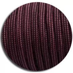 Lacets ronds paracorde bordeaux pour vos chaussures 2