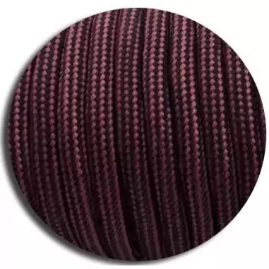 Lacets ronds paracorde bordeaux pour vos chaussures