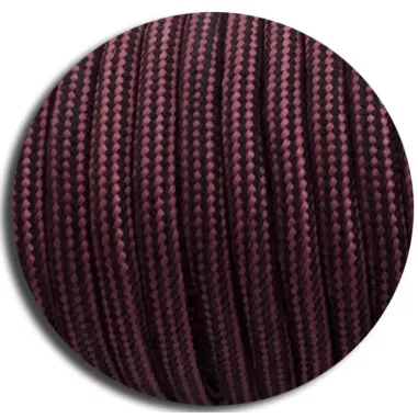 Lacets de chaussures bordeaux, ronds, en couleur et…