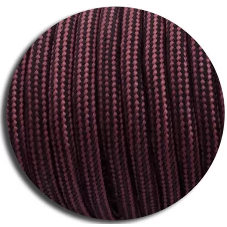 Lacets de chaussures bordeaux, ronds, en couleur et…