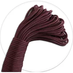 Lacets de chaussures bordeaux, ronds, en couleur et…