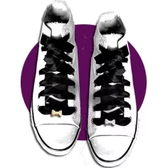 Envie de décorer vos chaussures ? Décorations noeuds à facettes 2