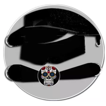 Décorations bijoux de lacets crânes noirs, en vente en…