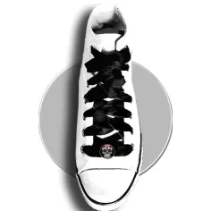 Décorations bijoux de lacets crânes noirs, en vente en… 2