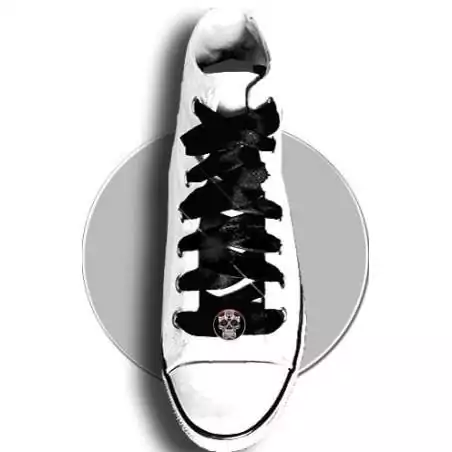 Envie de décorer vos chaussures ? Décorations noires calaveras colorés Envie de décorer vos chaussures ? Décorations noires calaveras colorés