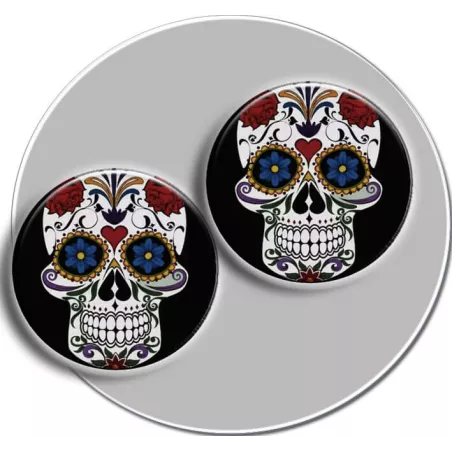 Décorations bijoux de lacets crânes noirs, en vente en…