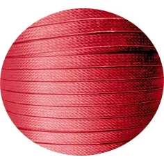 Lacets fins cirés plats en&nbsp;rouge pour vos chaussures 2