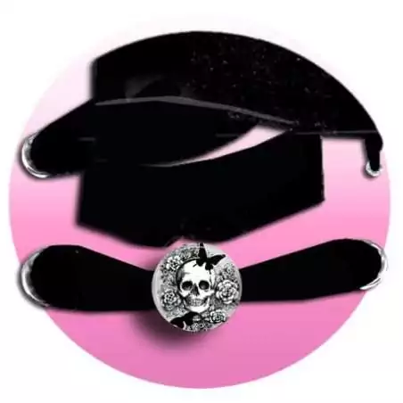 Envie de décorer vos chaussures ? Décorations Tête de mort & papillon