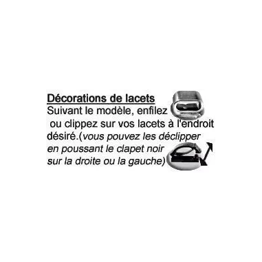 Envie de décorer vos chaussures ? Décorations Tête de…