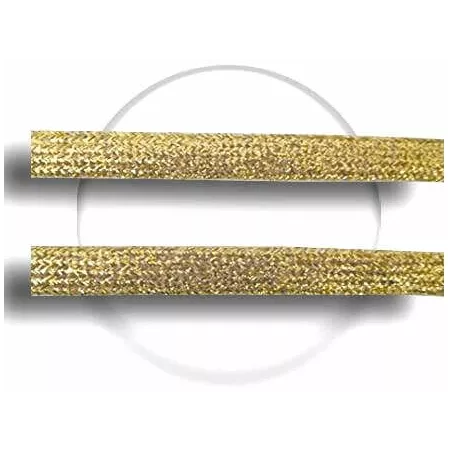 Lacets dorés paillettes brillantes pour vos chaussures