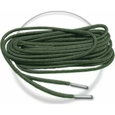 Lacets paracorde vert kaki foncé pour vos chaussures
