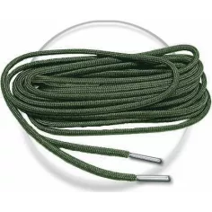 Lacets paracorde vert&nbsp;kaki foncé pour vos chaussures