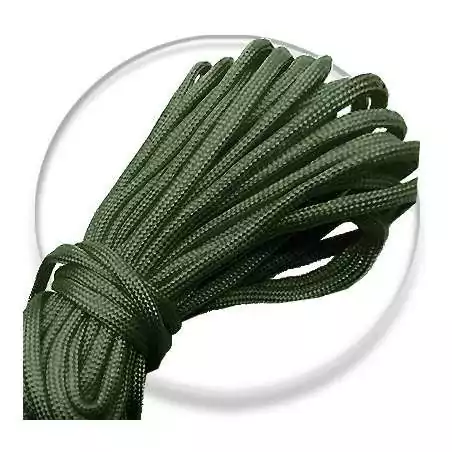 Lacets paracorde vert kaki foncé pour vos chaussures Lacets paracorde vert kaki foncé pour vos chaussures