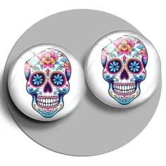 Décorations de lacets de chaussures crânes blancs…