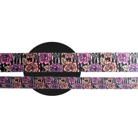 Lacets satin large rayés&nbsp;& fleuris : 2 largeurs pour vos…