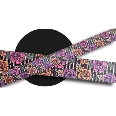 Lacets satin large rayés&nbsp;& fleuris : 2 largeurs pour vos… 2