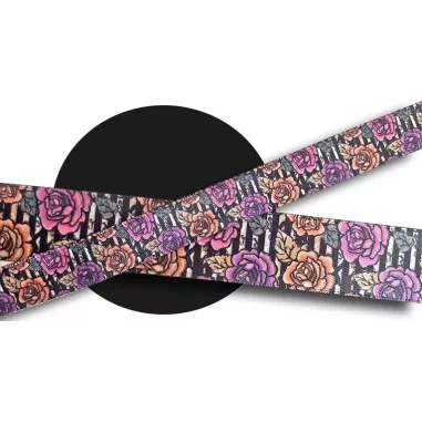 Lacets satin large rayés&nbsp;& fleuris : 2 largeurs pour vos…