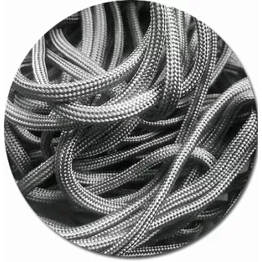 Lacets de chaussures gris acier foncé, ronds, en couleur…