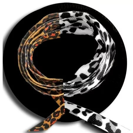 Lacets panthère pour vos chaussures Lacets panthère pour vos chaussures