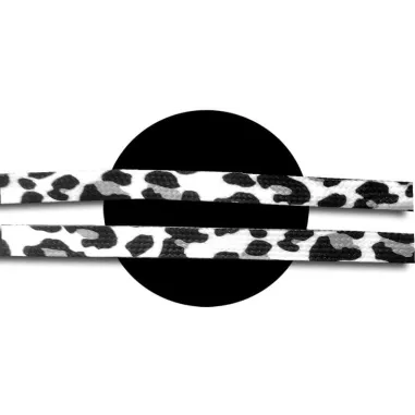 Lacets panthère pour vos chaussures