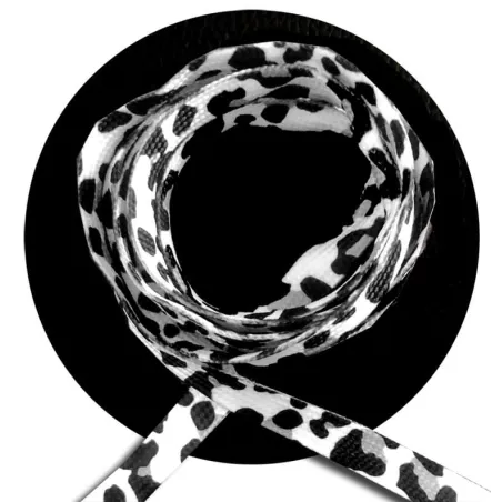 Lacets panthère pour vos chaussures