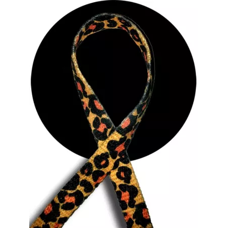 Lacets panthère pour vos chaussures