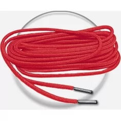 Lacets ronds paracorde rouge pour vos chaussures