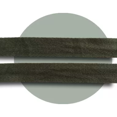 Lacets larges coton kaki armée pour vos chaussures