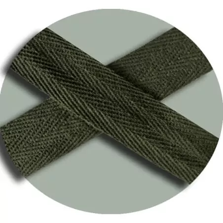 Lacets larges coton kaki armée pour vos chaussures Lacets larges coton kaki armée pour vos chaussures