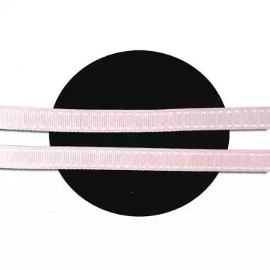 Lacets roses surpiqués de blanc pour vos chaussures