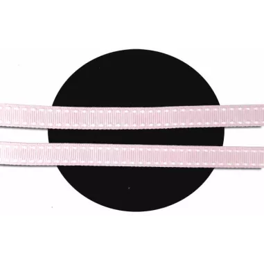 Lacets roses surpiqués de blanc pour vos chaussures