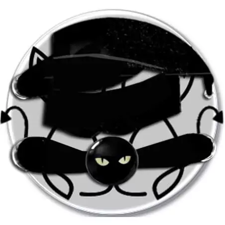 Envie de décorer vos chaussures ? Décorations têtes de chats noirs Envie de décorer vos chaussures ? Décorations têtes de chats noirs