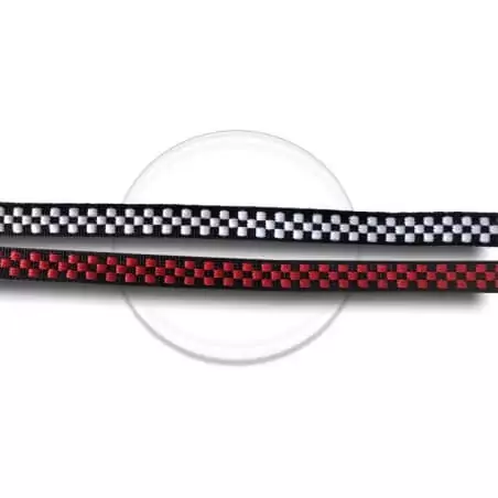 Lacets damier noir / blanc ou rouge pour vos chaussures Lacets damier noir / blanc ou rouge pour vos chaussures