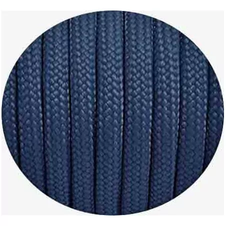 Lacets paracorde ronds bleu marine pour vos chaussures Lacets paracorde ronds bleu marine pour vos chaussures