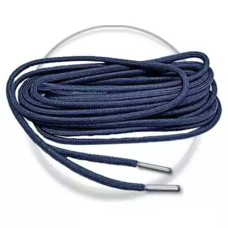Lacets paracorde ronds bleu marine pour vos chaussures Lacets paracorde ronds bleu marine pour vos chaussures