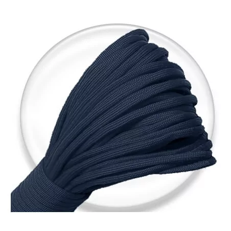 Lacets paracorde ronds bleu marine pour vos chaussures Lacets paracorde ronds bleu marine pour vos chaussures