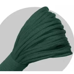 Lacets ronds paracorde vert empire pour vos chaussures