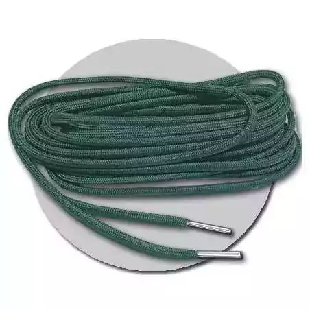 Lacets ronds paracorde vert empire pour vos chaussures Lacets ronds paracorde vert empire pour vos chaussures