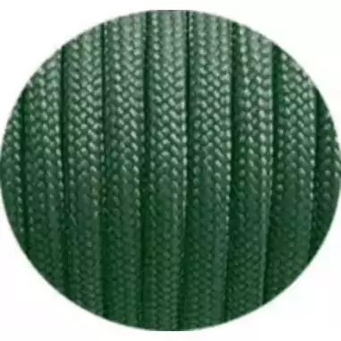 Lacets ronds paracorde vert empire pour vos chaussures