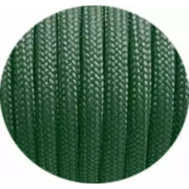 Lacets ronds paracorde vert empire pour vos chaussures