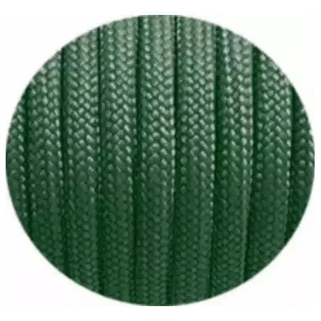 Lacets ronds paracorde vert empire pour vos chaussures