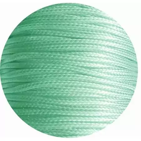 Lacets fins cirés en vert menthe pour vos chaussures Lacets fins cirés en vert menthe pour vos chaussures