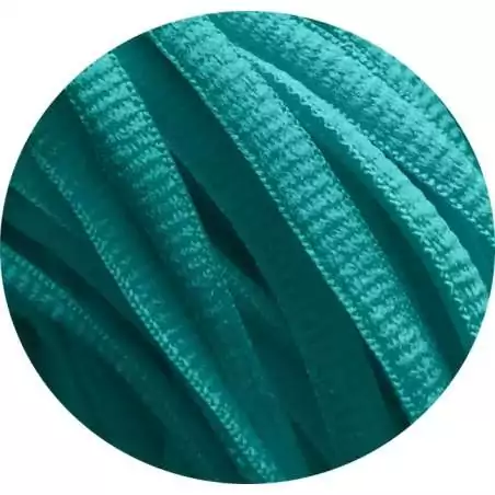 Lacets ronds en bleu-vert canard pour vos chaussures Lacets ronds en bleu-vert canard pour vos chaussures