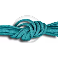 Lacets de chaussures roses framboise en couleur ronds… 2