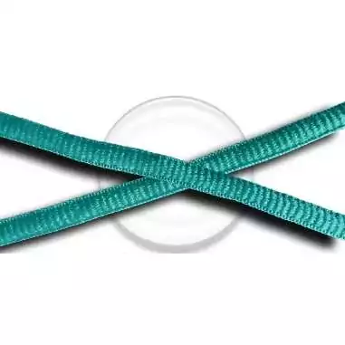 Lacets ronds en bleu-vert canard pour vos chaussures