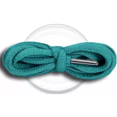 Lacets de chaussures roses framboise en couleur ronds…