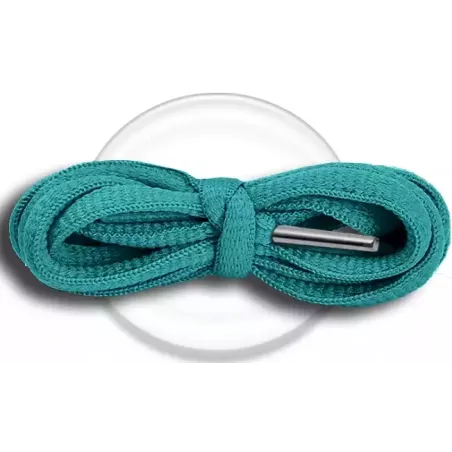 Lacets de chaussures roses framboise en couleur ronds…