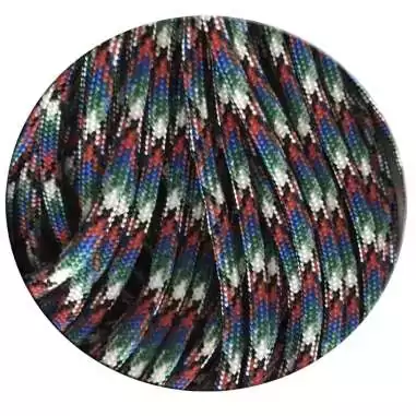 Lacets ronds paracorde multicolores écossais pour vos chaussures