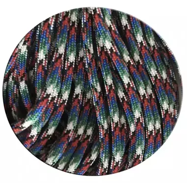 Lacets ronds paracorde multicolores écossais pour vos…